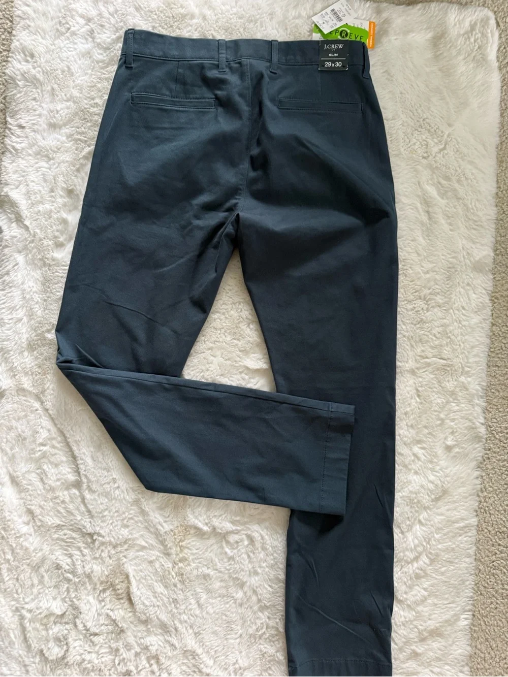 NWT J. Crew Slim Fit Flex TruTemp 365 Chino Pants - Navy Blue